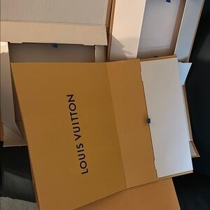 Louis Vuitton Orange Gift Box